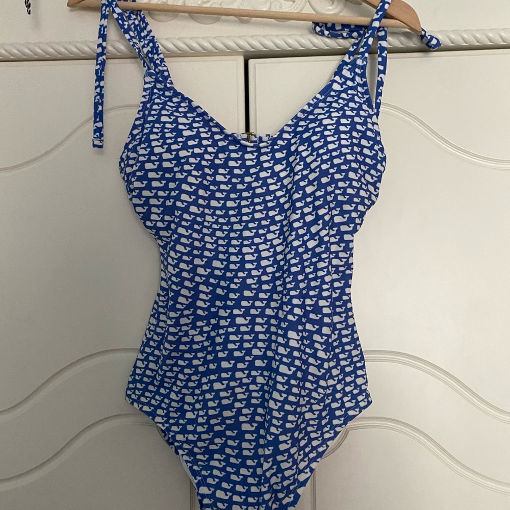 vineyard vines x target whale one piece suit